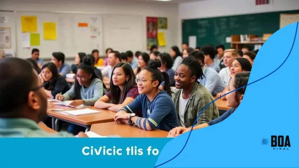K-12 civics education initiatives that empower students