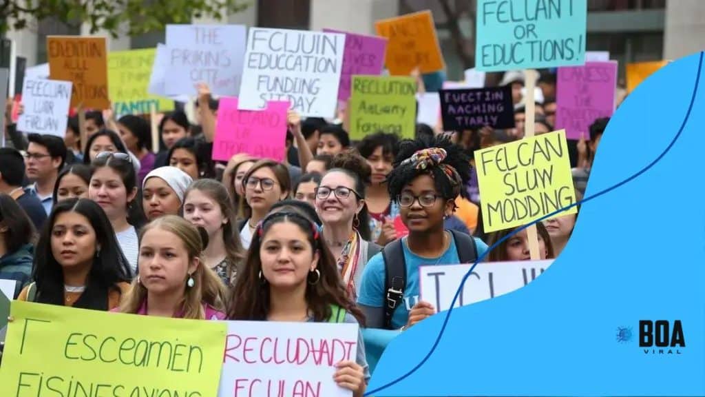 Education budget cuts protests spark widespread activism