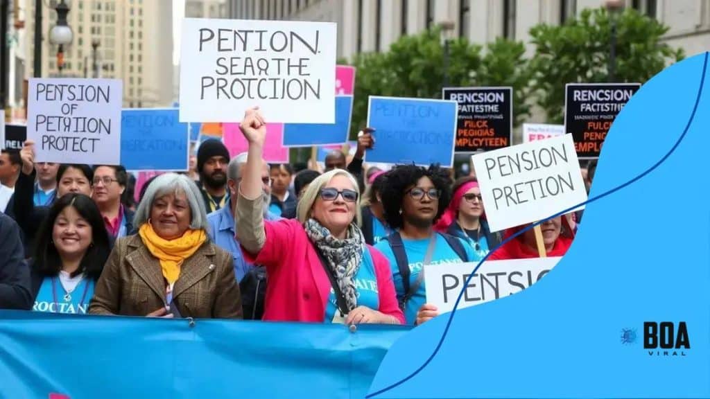 Public employee pension protection rallies spark urgency