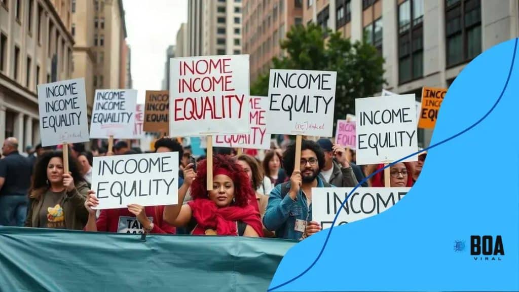 Income inequality protest campaigns: a closer look
