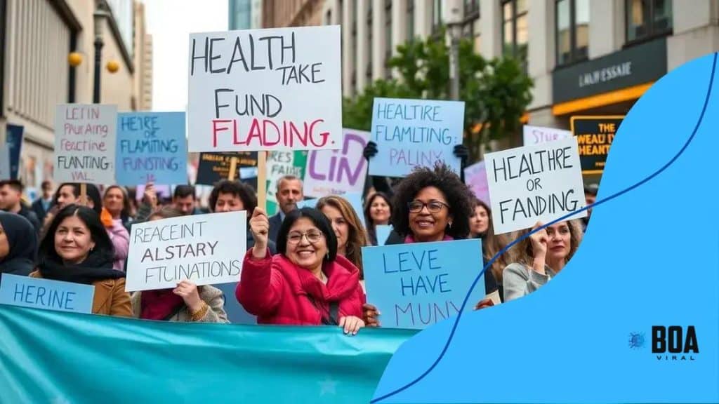 State-level healthcare funding protests surge across the nation