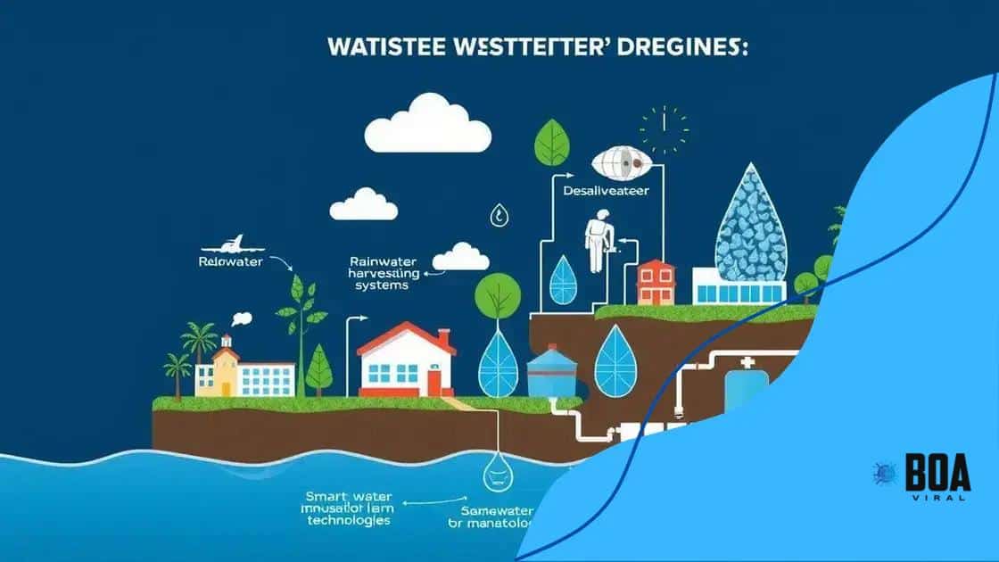 Innovative solutions to combat water scarcity