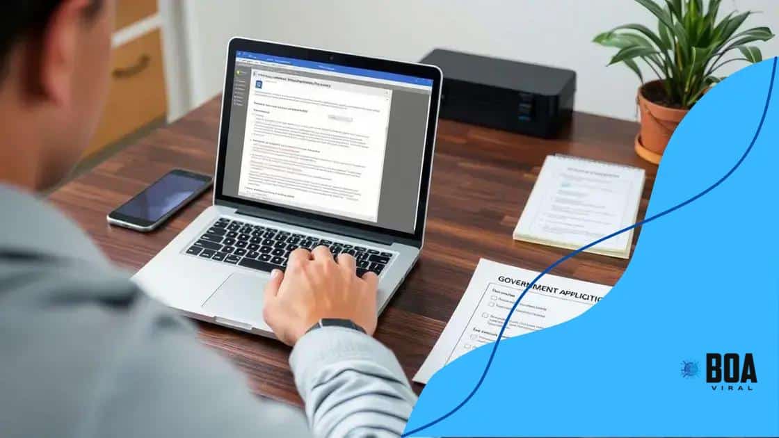 Step-by-step application process