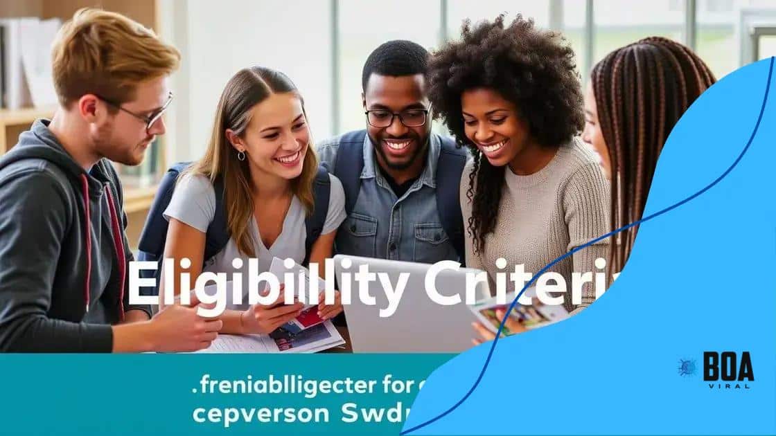 Eligibility criteria for community college grants