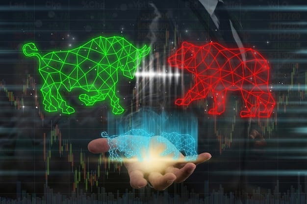 A split-screen image comparing a graph of technology stocks declining in response to the tax changes with a graph of manufacturing stocks remaining stable, illustrating the varying impacts across different industries. The image should emphasize the disparities in sector performance and highlight the need for tailored investment strategies.