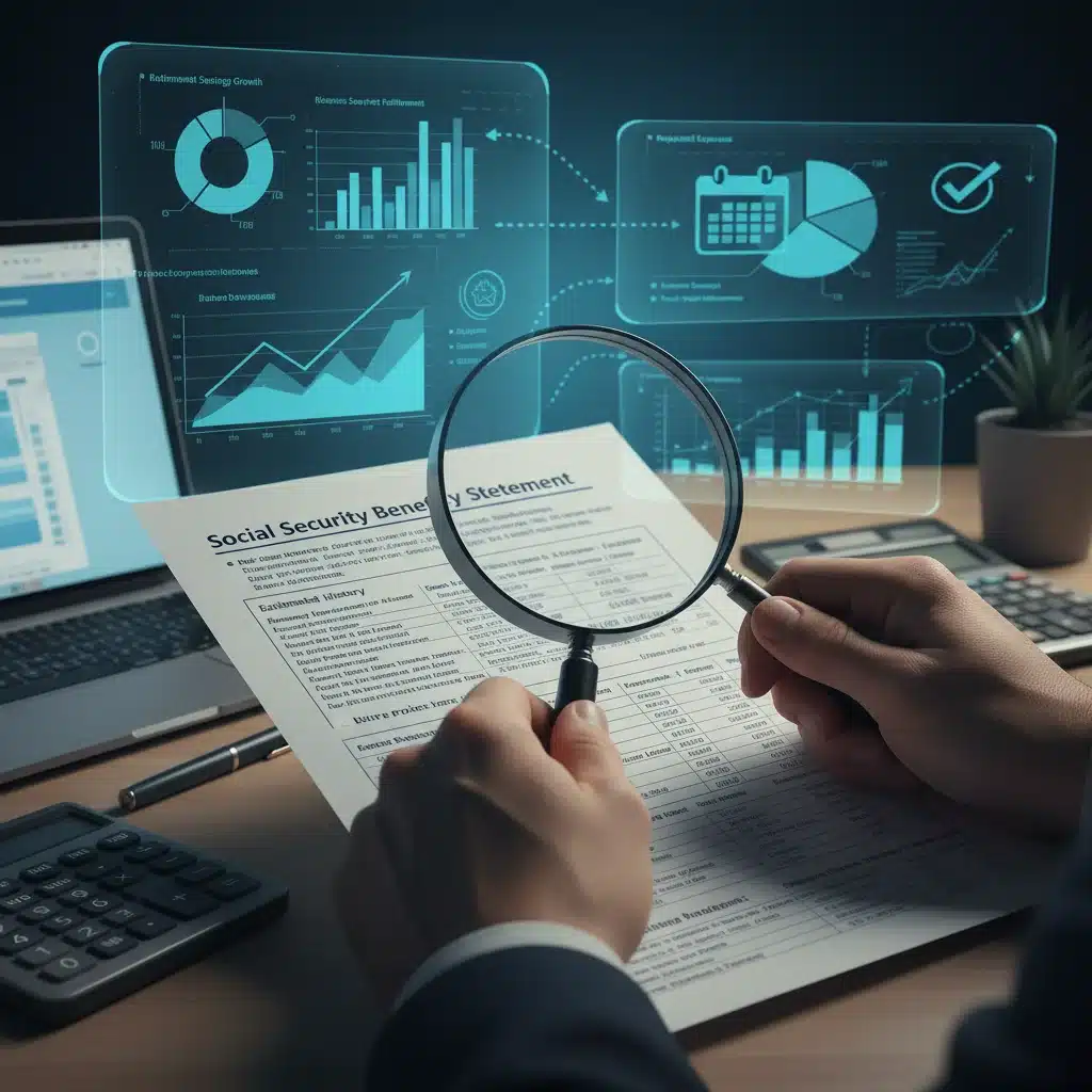 Analyzing Social Security statement for maximum benefits
