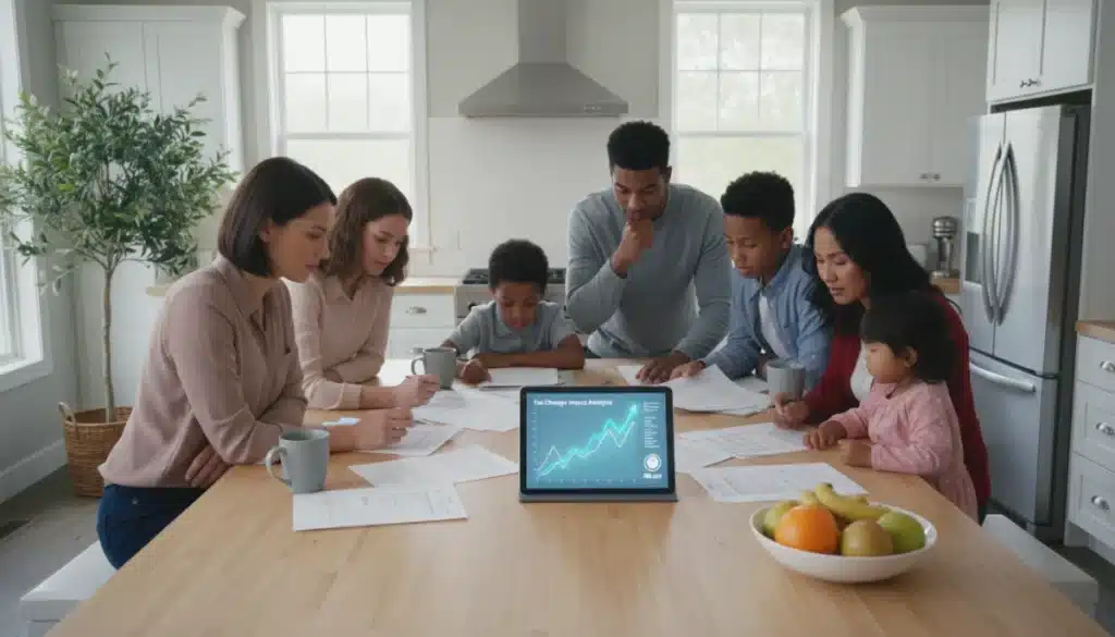 Families reviewing 2026 tax changes and financial plans